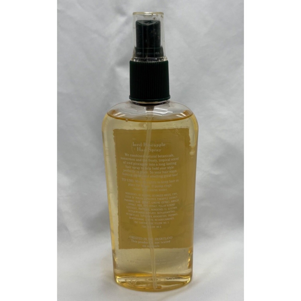 Vintage Bath & Body Works Iced Pineapple Hair Spray 8oz. Full - Picture 2 of 4